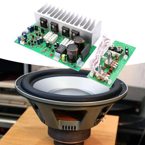 350W パワーアンプボード オーディオアンプボード プロフェッショナルホームシアター 高性能アンプモジュール DIY サブウーファースピーカー