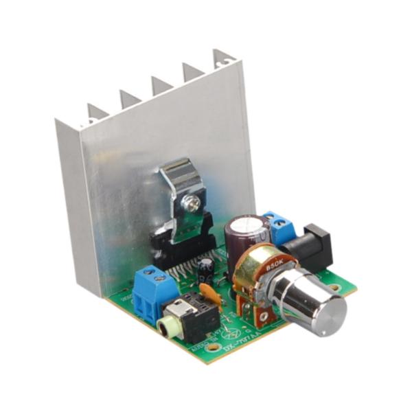 アンプボード、オーディオパワーアンプモジュール、ホームシアター DIY スピーカー用 TDA7266 チップ 12V