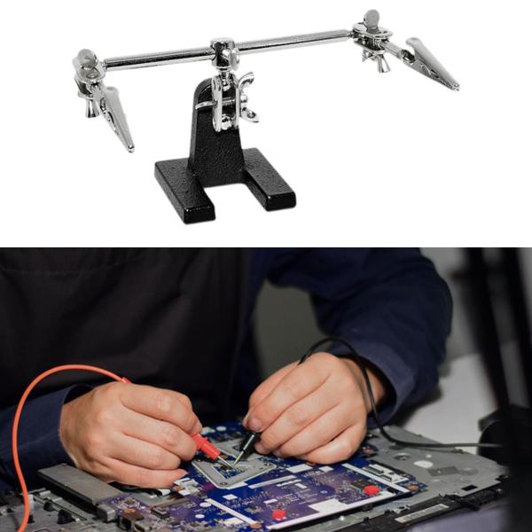 回路基板ホルダーヘルピングハンズ調節可能PCB溶接ブラケットはんだ除去ジグ固定具クランプ修復ツールPCBフレームスタンド