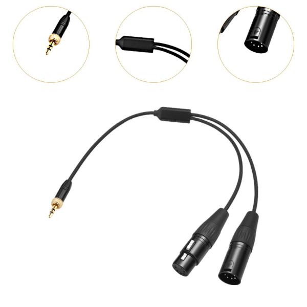 ステージ照明アダプターステージライトケーブルアップグレード交換3.5mm TRSケーブル--ACP-1/2ロックアダプターケーブル