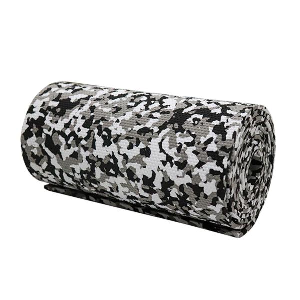 Evaデッキマット、EVA滑り止めマリンフローリングマット、ボートヨットフローパッド（白黒迷彩）