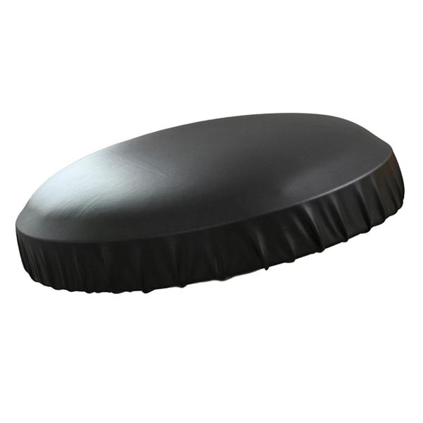 高級スツールチェアカバー、弾性耐性PUレザー伸縮性防塵スツールスリップカバー、チェアー、家庭用35-45cm , 