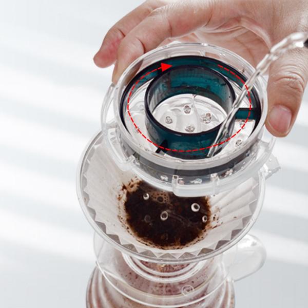 プアオーバーコーヒードリッパーコーヒーリップシャワーカフェキッチン用19穴