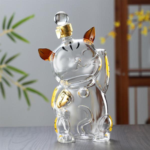 大型デキャンタ ドリンクウェアホルダー カラッパー付き 1000ml キッチンギフト用