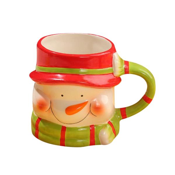 雪だるま コーヒーマグカップ クリスマス コーヒー マグ エナメル マグ クリスマス ホリデー