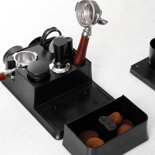 エスプレッソタンパーマットスタンドエスプレッソタンピング