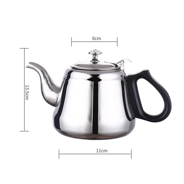 1.2L コンロ用ティーポット コンロ用ティーポット ステンレス製ティーポット ティーポット