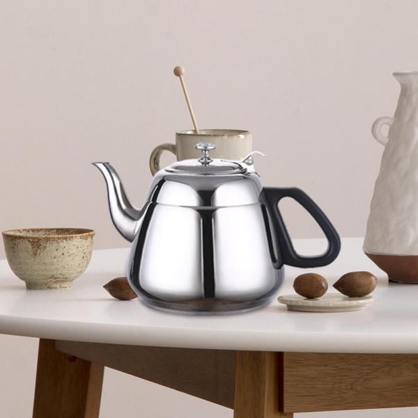 1.5L コンロ用ティーポット コンロ用ティーポット ステンレス製ティーポット ティーポット
