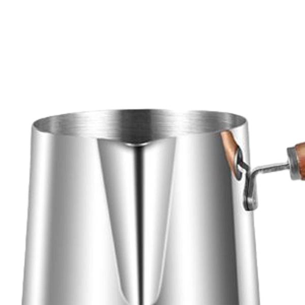 350ml コーヒージャグ トルココーヒーポットロングハンドルコーヒーウォーマー