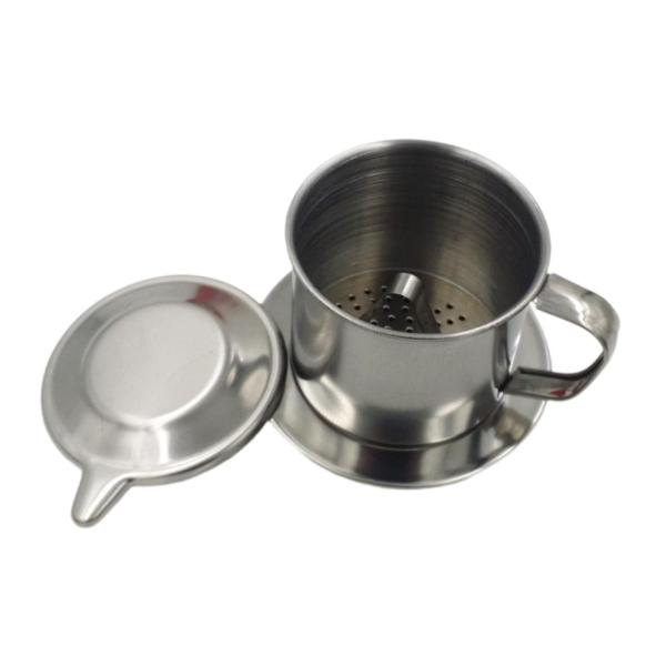 ベトナムコーヒーフィルター 軽量コーヒードリップフィルター キャンプ カフェ バー用 8Q