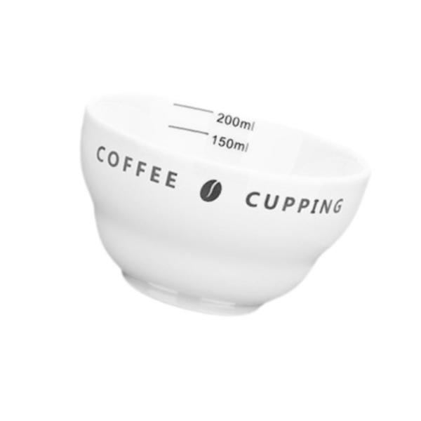 コーヒーカップ 200ml カッピングカップ 積み重ね可能 エスプレッソコーヒー セラミック計量カップ 内側ホワイト