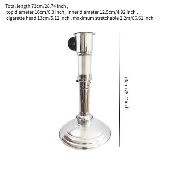 バーベキュー煙排気管排気装置バーベキュー伸縮式煙排出口45cmフード