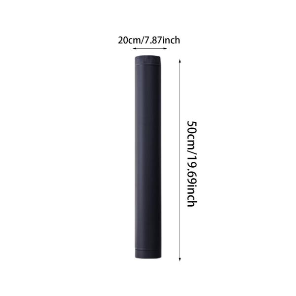 ストーブ煙突パイプ交換部品 煙道延長チューブ ハイキング キャンプ用 直径200mm