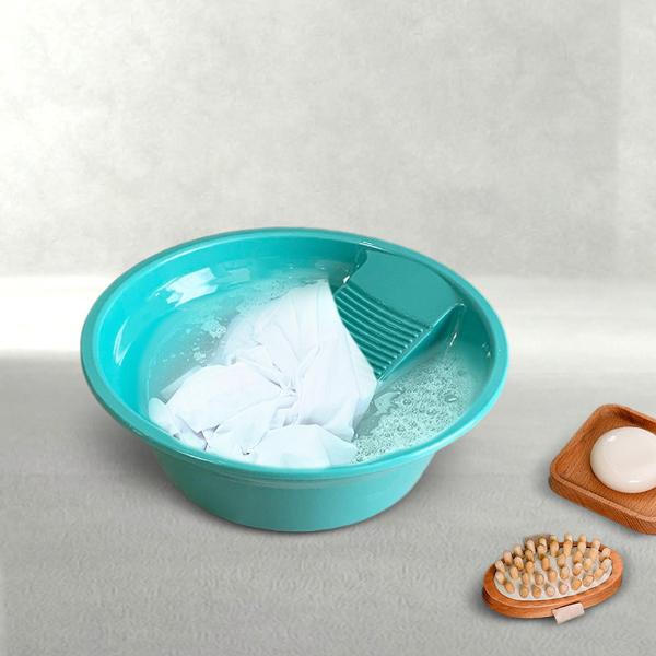 洗濯板付き洗面器、洗濯桶、洗濯板付き洗面器、ポータブル家庭用クリーニング、ズボンや靴下用の洗面器洗濯桶