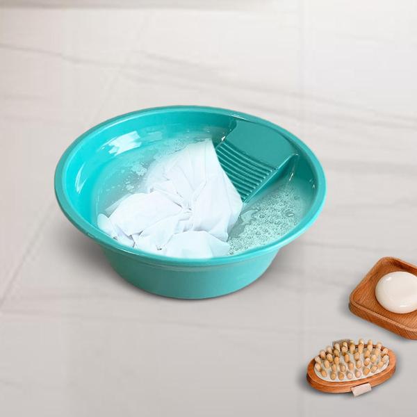 洗濯板付き洗面器、洗濯桶、洗濯板付き洗面器、ポータブル家庭用クリーニング、ズボンや靴下用の洗面器洗濯桶