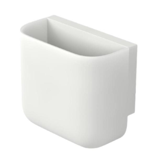 アイススクープホルダーオーガナイザーバケットボックススタンド冷蔵庫用のアイススクープラックストレージ、バーホーム、アプライアンスキッチンカウンタートッ