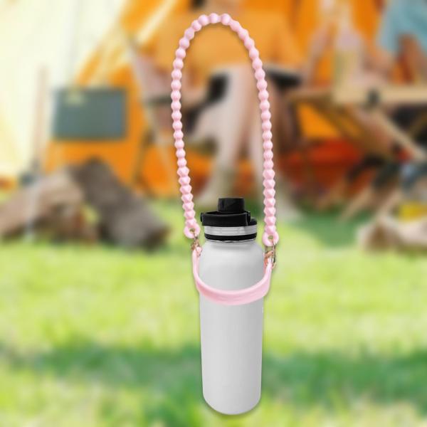 ウォーターボトルキャリア ウォーターボトルハンドル アウトドアスポーツ 旅行 サイクリング ピンク