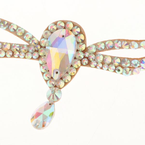 ラインストーン ベリーダンス ヘッドドレス ヘッドチェーン ベリーダンス、パーティー、女性、女の子用