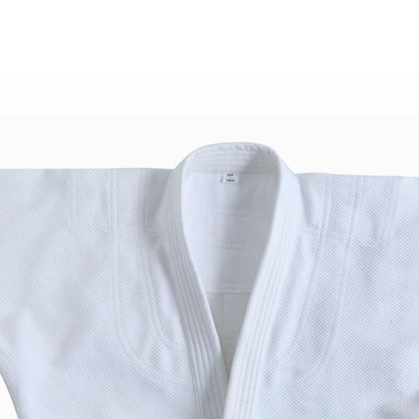 柔道着  通気性 柔術ユニフォーム 競技用 スパーリング トレーニング用 ホワイト 175cm
