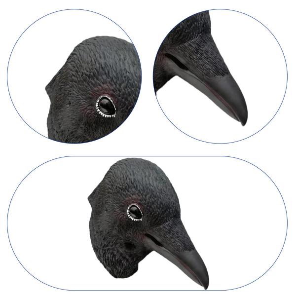 ハロウィンカラスマスク装飾ノベルティフェイスマスクホリデーナイトクラブイブニングパーティー用