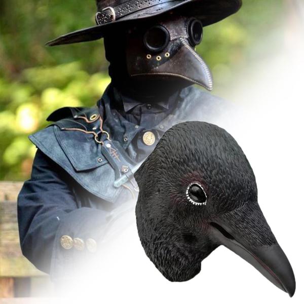 ハロウィンカラスマスク装飾ノベルティフェイスマスクホリデーナイトクラブイブニングパーティー用