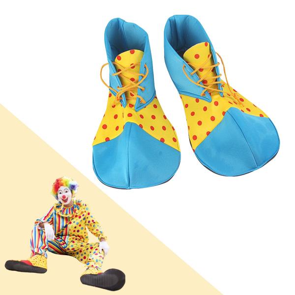 ハロウィン ピエロシューズ コスプレ小道具 フェスティバル ホリデー ロールプレイング用 Lサイズ 1足