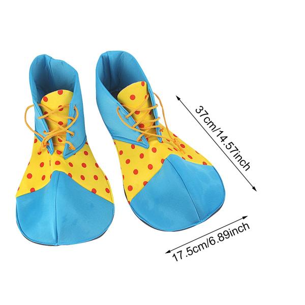 ハロウィン ピエロシューズ コスプレ小道具 フェスティバル ホリデー ロールプレイング用 Lサイズ 1足