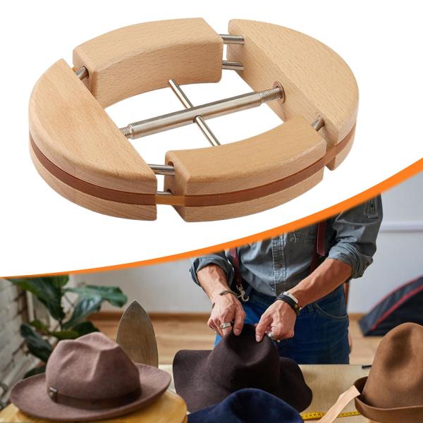 帽子ストレッチャー 木製 4ウェイ 簡単に伸ばせる あらゆる帽子に対応 ワイドナー ハットジャック