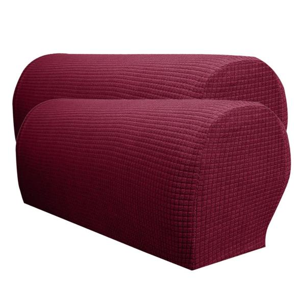 ブルゴーニュ 防水ソファアームレストカバー アームレストプロテクター