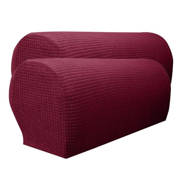 ブルゴーニュ 防水ソファアームレストカバー アームレストプロテクター