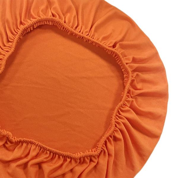 オレンジ ダイニングルームチェアスリップカバー ストレッチチェアカバー