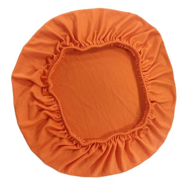 オレンジ ダイニングルームチェアスリップカバー ストレッチチェアカバー