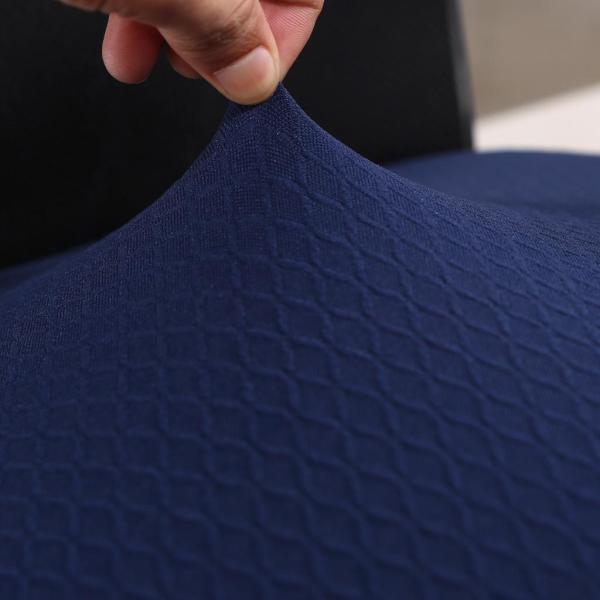 ジャカードポリッチダイニングチェアシートカバーー_M