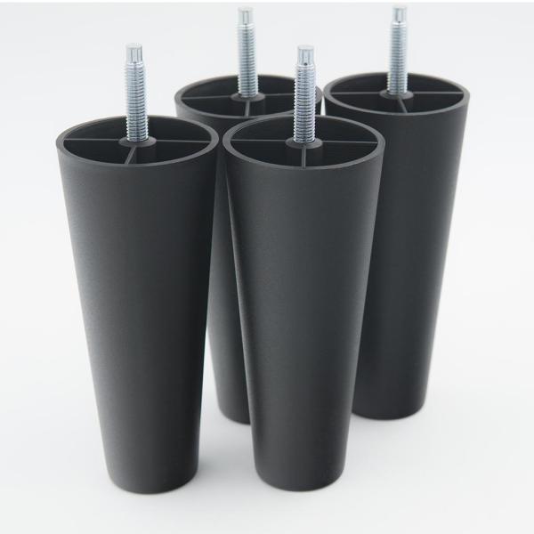 4x 家具の脚 家具のスライダー ソファの足 台座の足