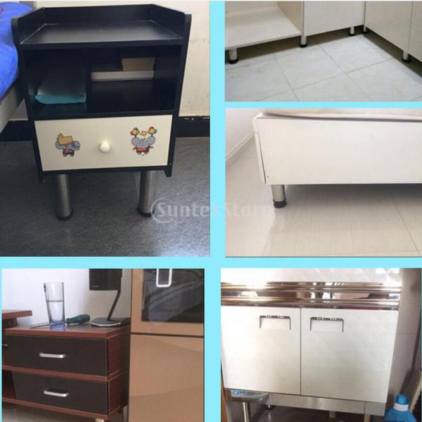 4x 家具の脚 家具のスライダー ソファの足 台座の足