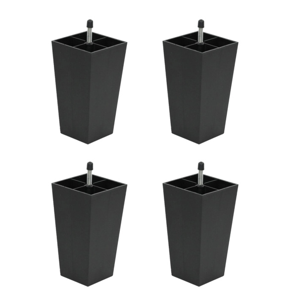 ソファソファキャビネットキューブ用の4x家具脚交換用天然木脚