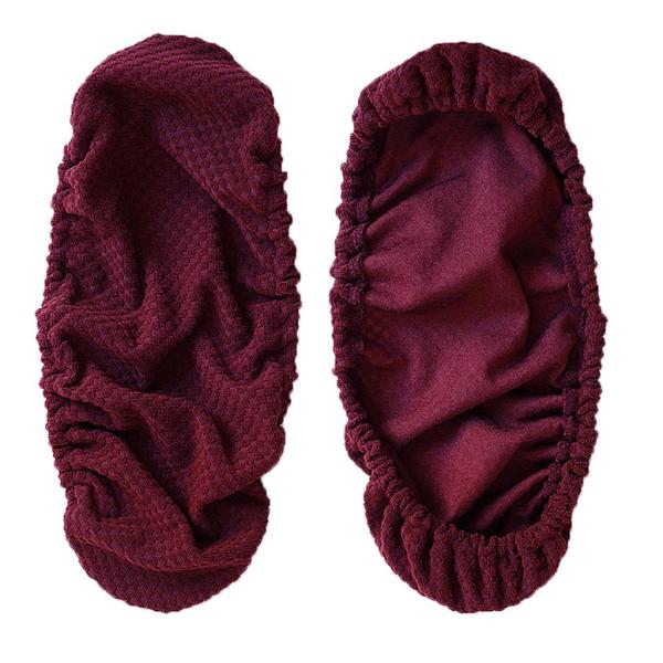 1 ペアのオフィスアームレストスリップカバーカバーパッド (長さ 25-33 センチメートル) , ワインレッド