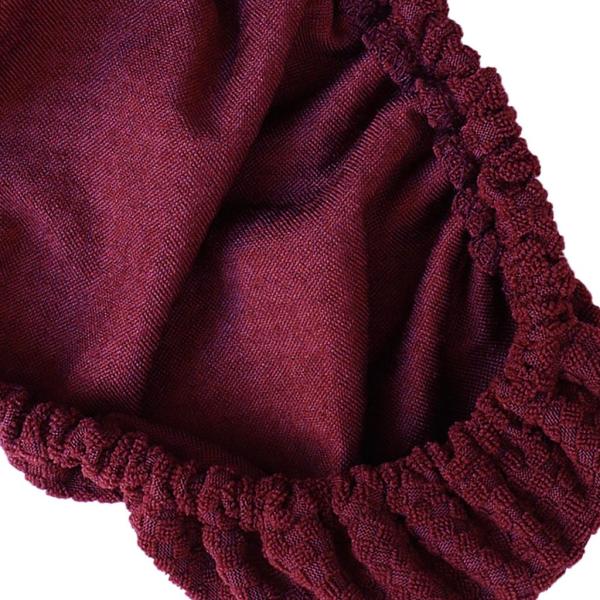 1 ペアのオフィスアームレストスリップカバーカバーパッド (長さ 25-33 センチメートル) , ワインレッド