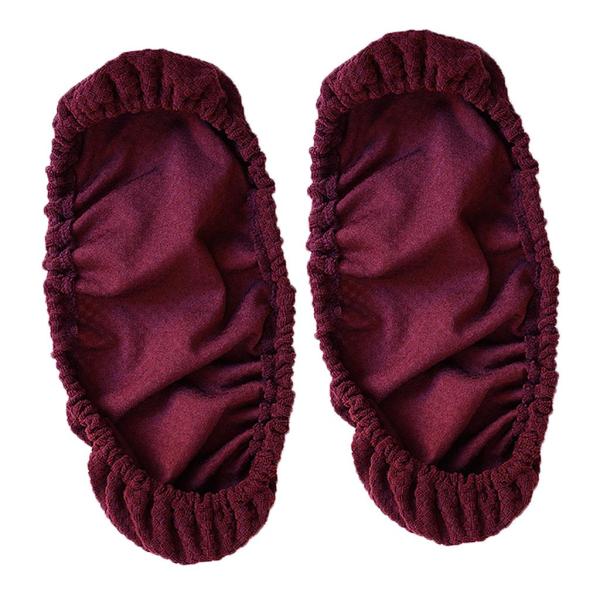 1 ペアのオフィスアームレストスリップカバーカバーパッド (長さ 25-33 センチメートル) , ワインレッド