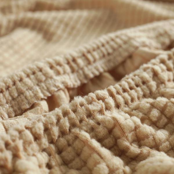 ストレッチベッドヘッドボードカバーベッドヘッドスリップカバープロテクターホワイト