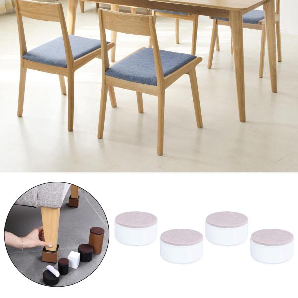 多機能ベッドレイザーワードローブソファフィートーノンブラケットホームアクセサリー , ホワイト32mm