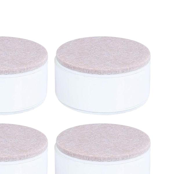 多機能ベッドレイザーワードローブソファフィートーノンブラケットホームアクセサリー , ホワイト32mm