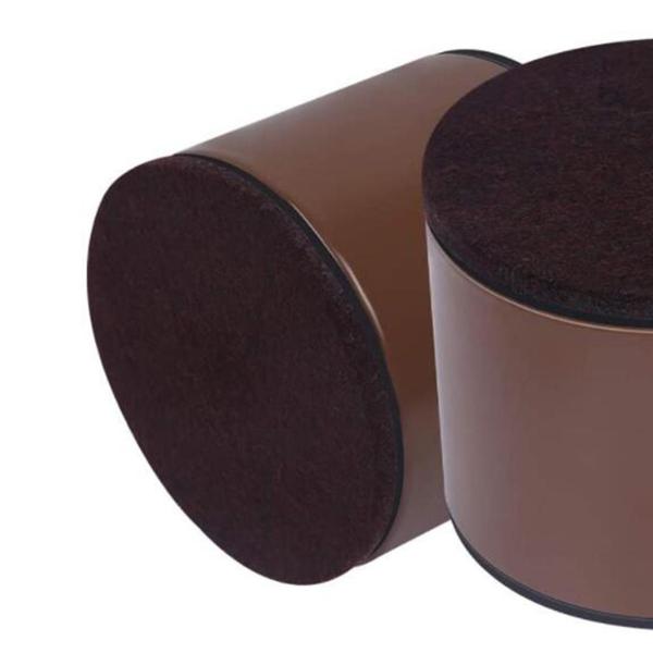 多機能ベッドレイザーワードローブソファフィートーノンブラケットホームアクセサリー , ブラウン52mm