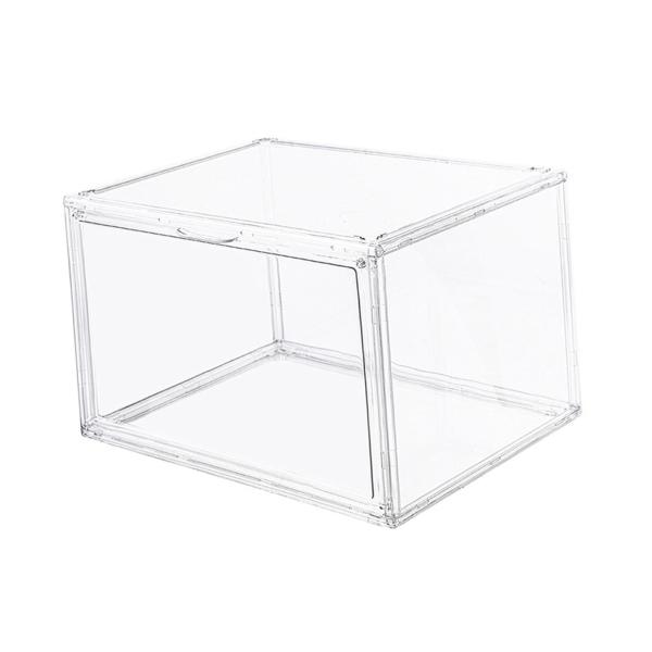 ドア付きアクリルディスプレイケース 帽子 クローゼット 人形用 収納オーガナイザー