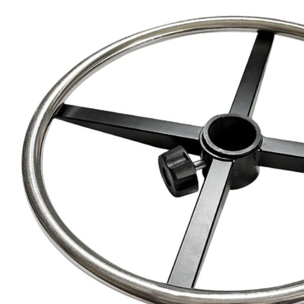 製図用椅子用フットリング 回転式オフィスチェア用フットレストリング プロフェッショナル 45cm オフィスチェア用フットレストリング デザイナーチェア