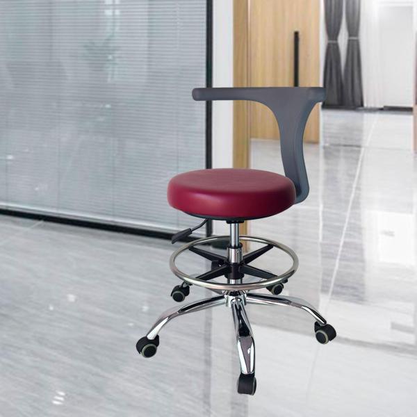 製図用椅子用フットリング 回転式オフィスチェア用フットレストリング プロフェッショナル 45cm オフィスチェア用フットレストリング デザイナーチェア