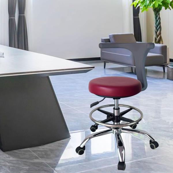 製図用椅子用フットリング 回転式オフィスチェア用フットレストリング プロフェッショナル 45cm オフィスチェア用フットレストリング デザイナーチェア