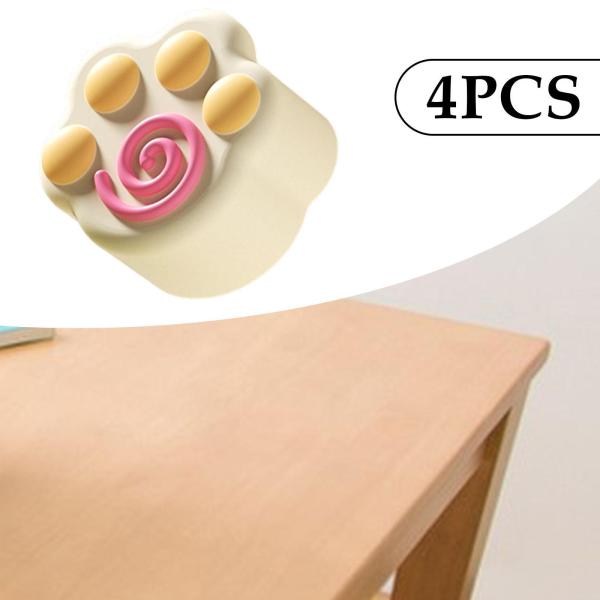 4ピースコーナープロテクター保護ラップカバーリビングルームのための装飾家具エッジバンパーコーナーガードコーナーガード