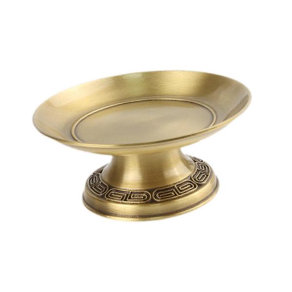 仏教の供物皿 レトロデザイン フルーツトレイ センターピースカウンター ホームスタイル A