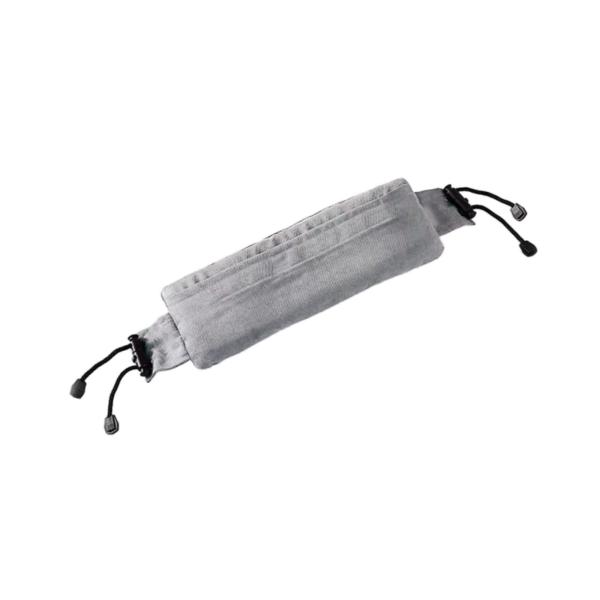 旅行用ネックピロー 通気性 コンパクト 飛行機 空港 車 旅行用 グレー